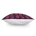 Purple Paisley Pattern Print Pillow Cover
