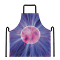 Purple Plasma Ball Print Apron