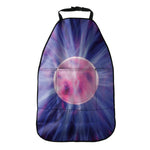 Purple Plasma Ball Print Car Seat Organizers
