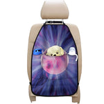 Purple Plasma Ball Print Car Seat Organizers