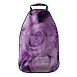 Purple Rose Print Car Seat Organizers