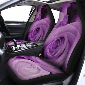 Purple Rose Print Universal Fit Car Seat Covers