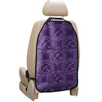 Purple Sagittarius Zodiac Pattern Print Car Seat Organizers
