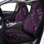 Purple Snakeskin Print Universal Fit Car Seat Covers