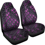 Purple Snakeskin Print Universal Fit Car Seat Covers