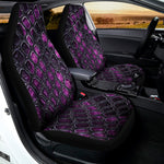 Purple Snakeskin Print Universal Fit Car Seat Covers