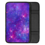 Purple Stardust Cloud Galaxy Space Print Car Center Console Cover