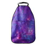 Purple Stardust Cloud Galaxy Space Print Car Seat Organizers