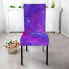 Purple Stardust Cloud Galaxy Space Print Dining Chair Slipcover