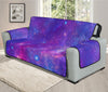Purple Stardust Cloud Galaxy Space Print Oversized Sofa Protector