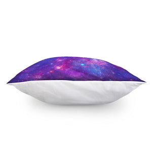 Purple Stardust Cloud Galaxy Space Print Pillow Cover