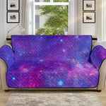 Purple Stardust Cloud Galaxy Space Print Sofa Protector