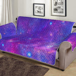 Purple Stardust Cloud Galaxy Space Print Sofa Protector