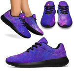 Purple Stardust Cloud Galaxy Space Print Sport Shoes GearFrost