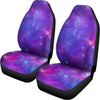 Purple Stardust Cloud Galaxy Space Print Universal Fit Car Seat Covers