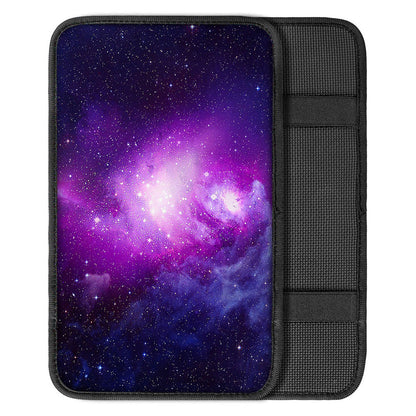 Purple Starfield Galaxy Space Print Car Center Console Cover