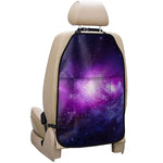 Purple Starfield Galaxy Space Print Car Seat Organizers