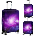 Purple Starfield Galaxy Space Print Luggage Cover GearFrost