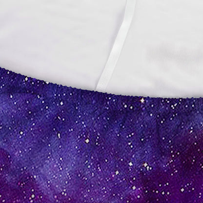 Purple Starfield Galaxy Space Print Sofa Cover
