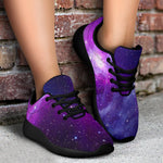 Purple Starfield Galaxy Space Print Sport Shoes GearFrost