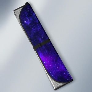 Purple Stars Nebula Galaxy Space Print Car Sun Shade GearFrost