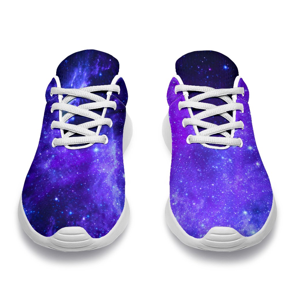 Purple Stars Nebula Galaxy Space Print Sport Shoes GearFrost