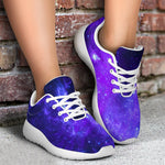 Purple Stars Nebula Galaxy Space Print Sport Shoes GearFrost