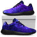 Purple Stars Nebula Galaxy Space Print Walking Shoes