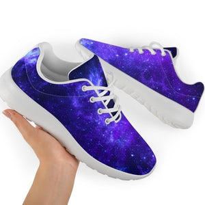 Purple Stars Nebula Galaxy Space Print Sport Shoes GearFrost