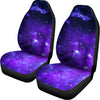 Purple Stars Nebula Galaxy Space Print Universal Fit Car Seat Covers