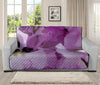 Purple Sweet Pea Print Futon Protector