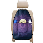 Purple Trippy Mandala Print Car Seat Organizers