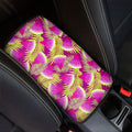 Purple Tropical Watermelon Pattern Print Car Center Console Cover