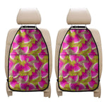 Purple Tropical Watermelon Pattern Print Car Seat Organizers
