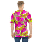 Purple Tropical Watermelon Pattern Print Men's T-Shirt