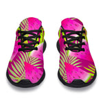 Purple Tropical Watermelon Pattern Print Sport Shoes GearFrost