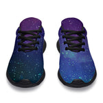 Purple Turquoise Galaxy Space Print Sport Shoes GearFrost