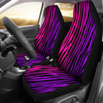 Purple Zebra Print Universal Fit Car Seat Covers GearFrost