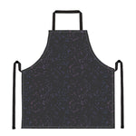 Purple Zodiac Stars Pattern Print Apron
