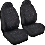 Purple Zodiac Stars Pattern Print Universal Fit Car Seat Covers