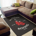 Put On Your Boxing Gloves Print Floor Mat
