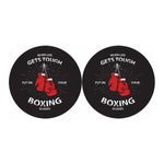 Put On Your Boxing Gloves Print Car Coasters