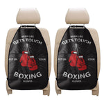 Put On Your Boxing Gloves Print Car Seat Organizers