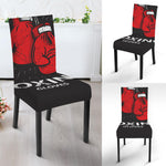 Put On Your Boxing Gloves Print Dining Chair Slipcover