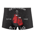 Put On Your Boxing Gloves Print Men's Boxer Briefs