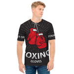 Put On Your Boxing Gloves Print Men's T-Shirt