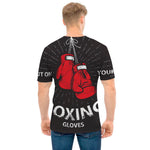 Put On Your Boxing Gloves Print Men's T-Shirt