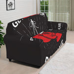 Put On Your Boxing Gloves Print Sofa Cover