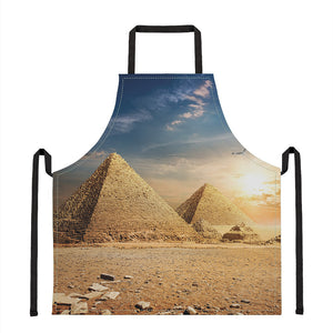 Pyramid Sunset Print Apron