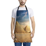 Pyramid Sunset Print Apron